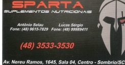 SPARTA SUPLEMENTOS NUTRICIONAIS